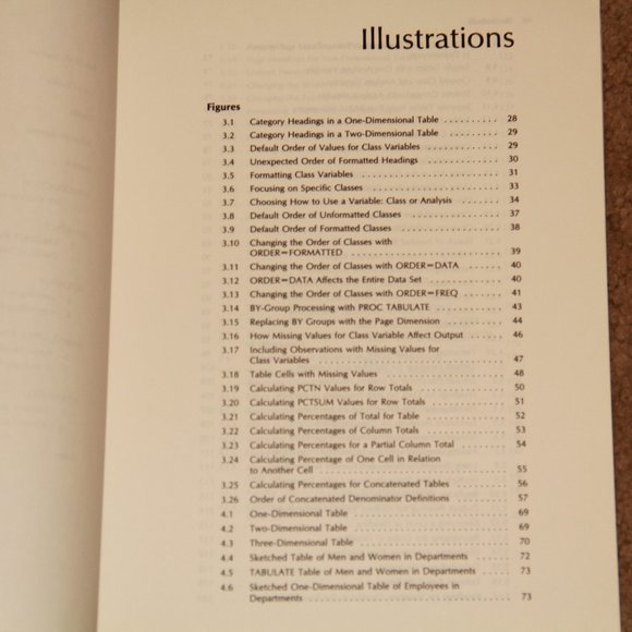 SAS Guide to TABULATE processing - Picture 4 of 13